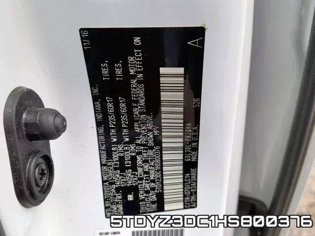 5TDYZ3DC1HS800376