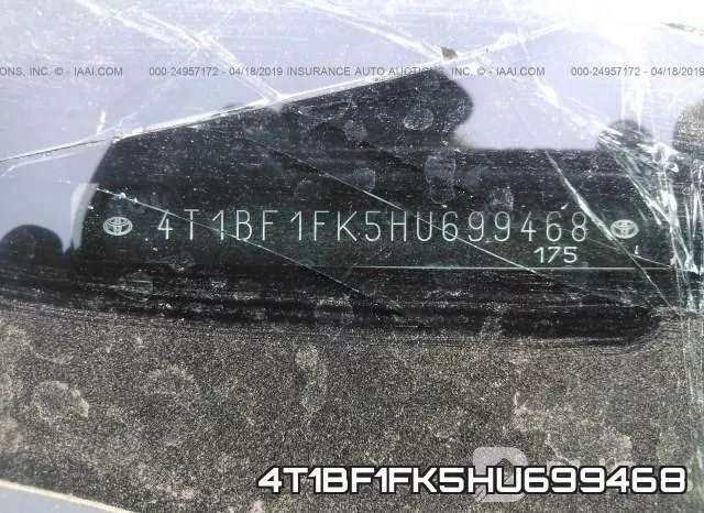 4T1BF1FK5HU699468