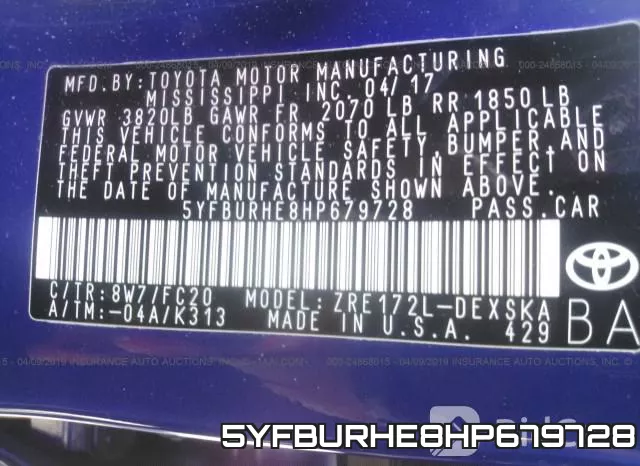 5YFBURHE8HP679728