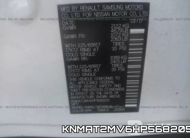 KNMAT2MV6HP568205