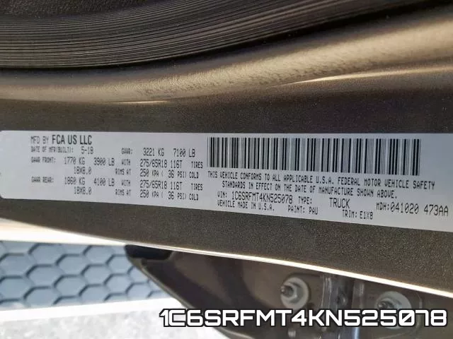 1C6SRFMT4KN525078