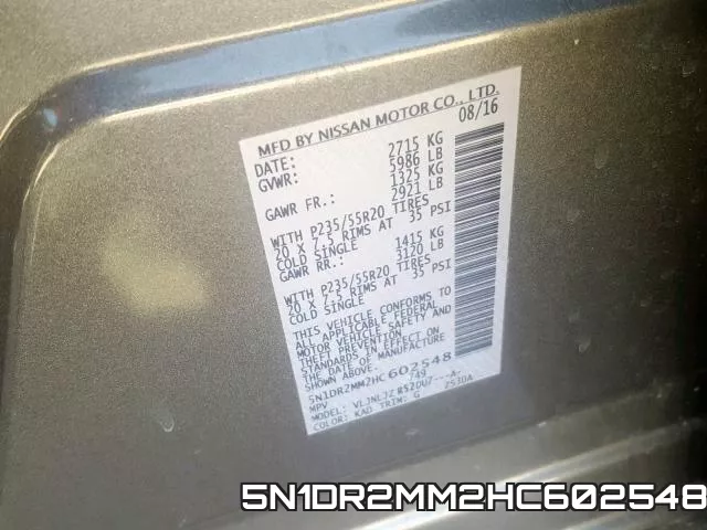 5N1DR2MM2HC602548