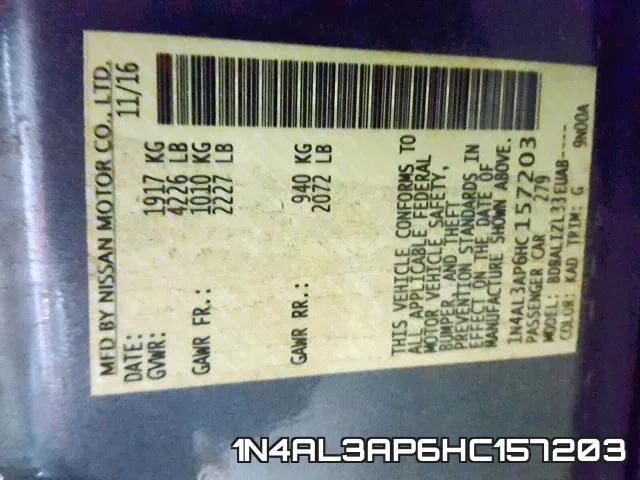 1N4AL3AP6HC157203