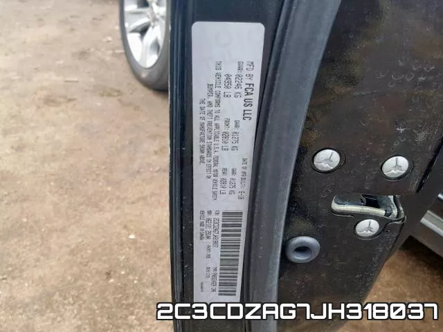 2C3CDZAG7JH318037