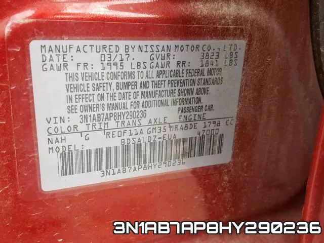 3N1AB7AP8HY290236