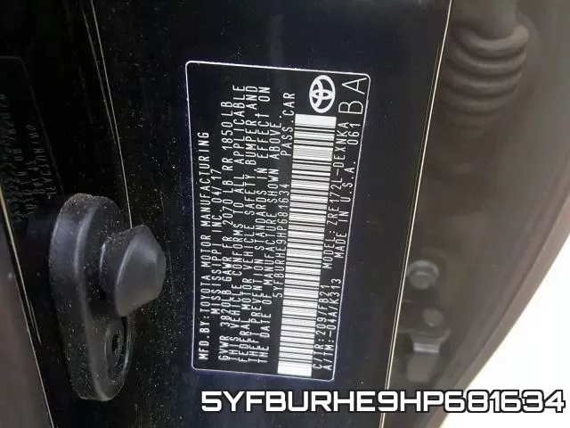 5YFBURHE9HP681634