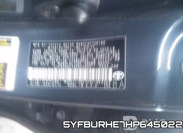 5YFBURHE7HP645022