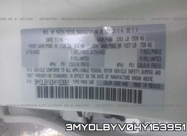 3MYDLBYV0HY163951