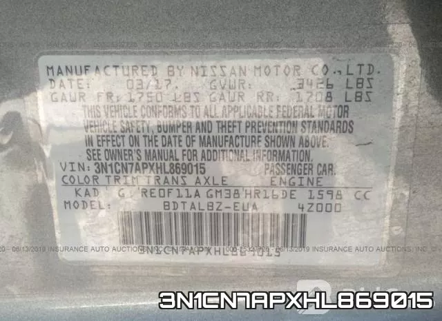 3N1CN7APXHL869015
