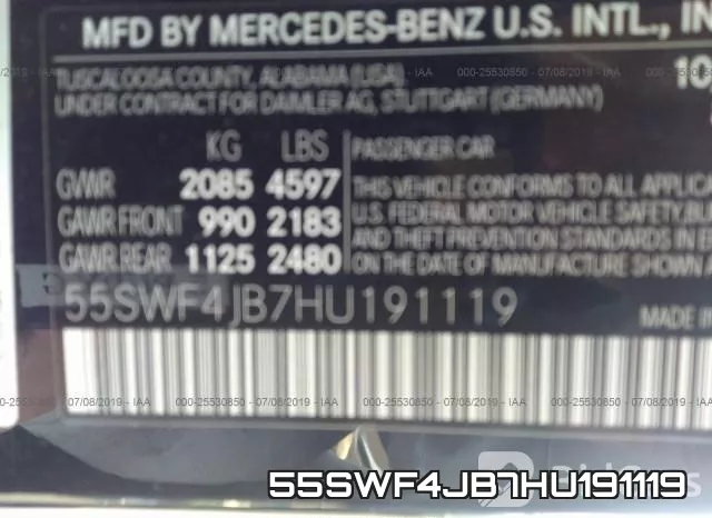 55SWF4JB7HU191119