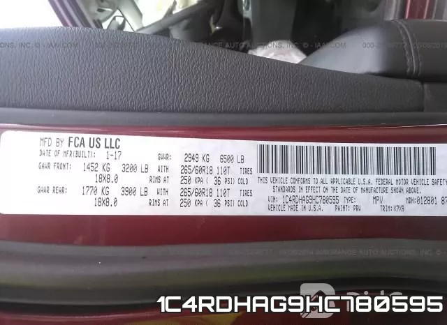 1C4RDHAG9HC780595