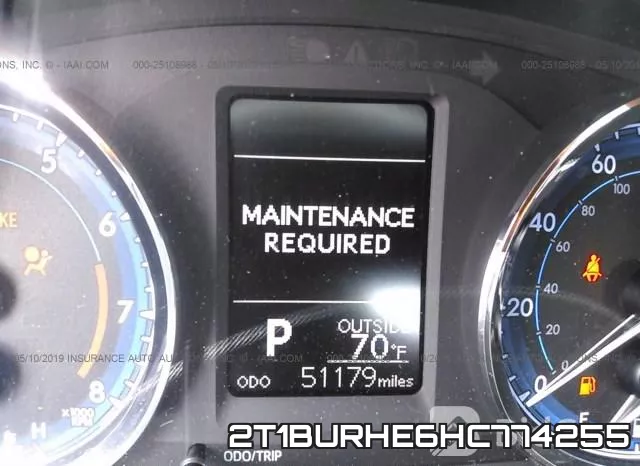 2T1BURHE6HC774255