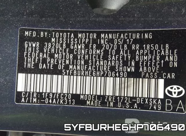 5YFBURHE6HP706490
