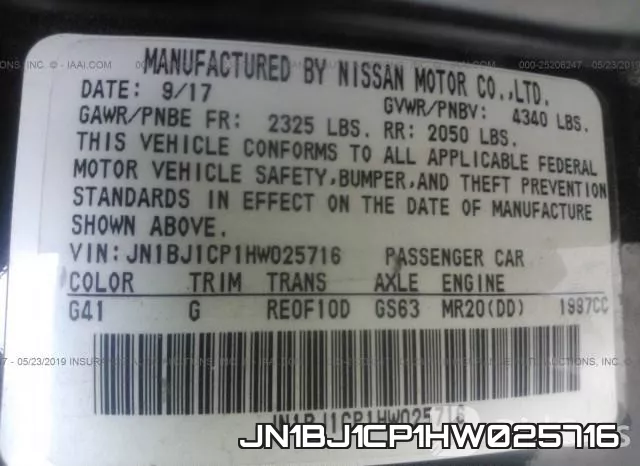 JN1BJ1CP1HW025716