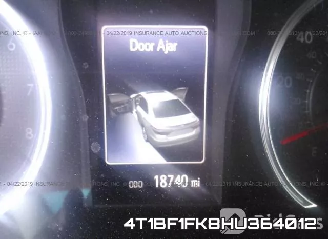 4T1BF1FK8HU364012