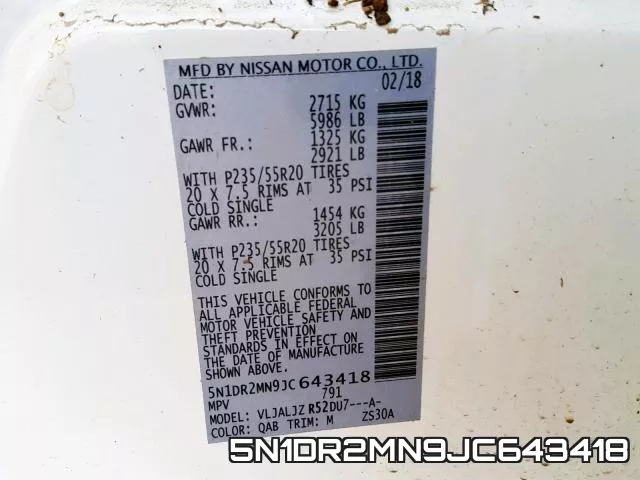 5N1DR2MN9JC643418