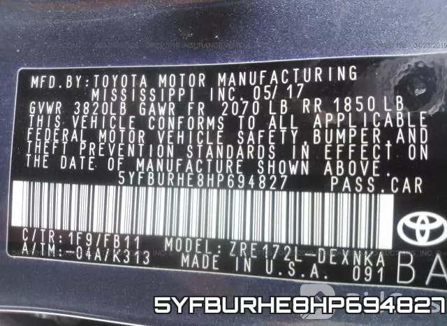 5YFBURHE8HP694827
