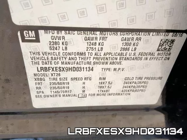 LRBFXESX9HD031134
