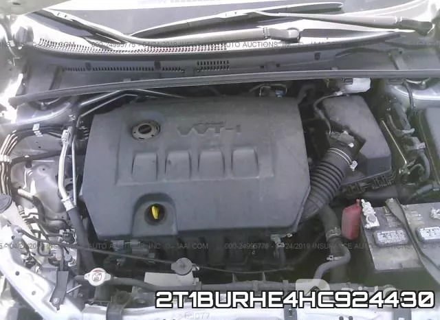 2T1BURHE4HC924430