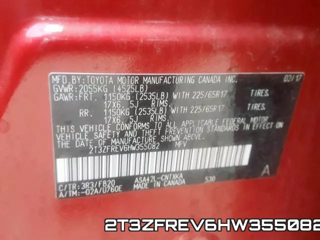 2T3ZFREV6HW355082