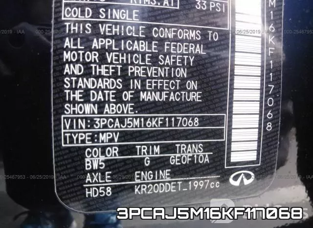 3PCAJ5M16KF117068