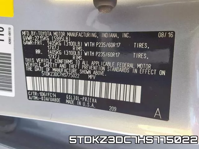 5TDKZ3DC7HS775022
