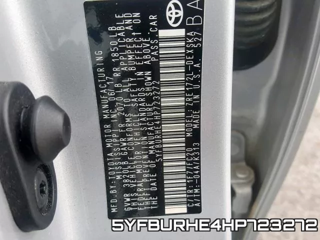 5YFBURHE4HP723272