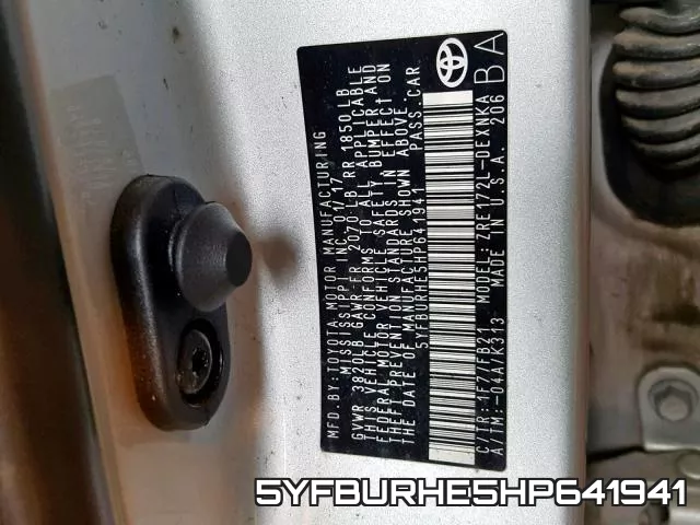 5YFBURHE5HP641941