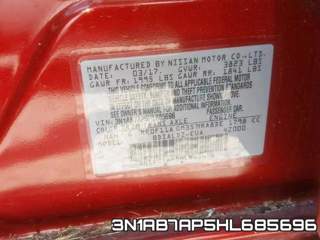 3N1AB7AP5HL685696
