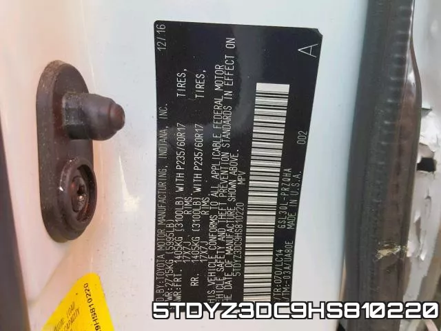 5TDYZ3DC9HS810220
