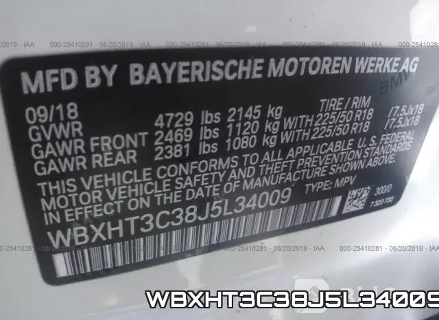 WBXHT3C38J5L34009