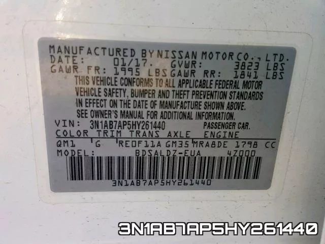 3N1AB7AP5HY261440