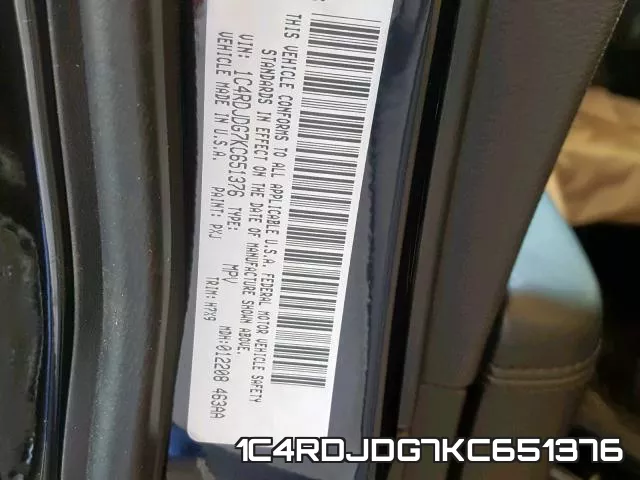 1C4RDJDG7KC651376