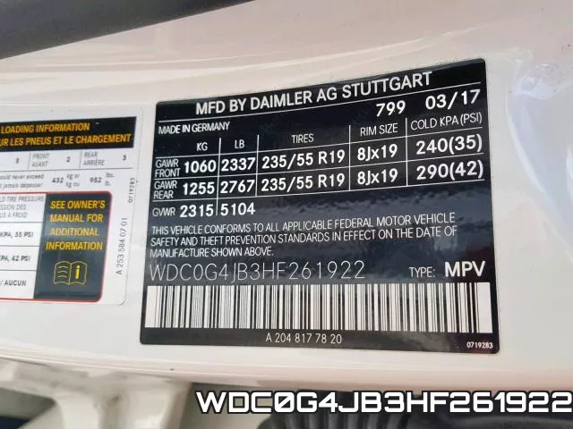 WDC0G4JB3HF261922
