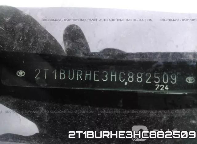 2T1BURHE3HC882509