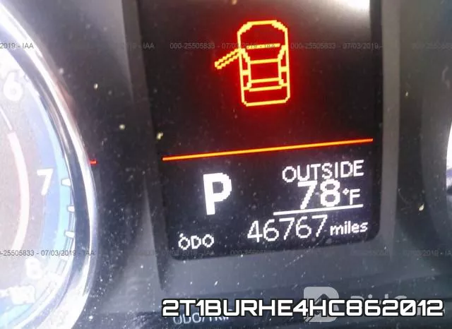 2T1BURHE4HC862012