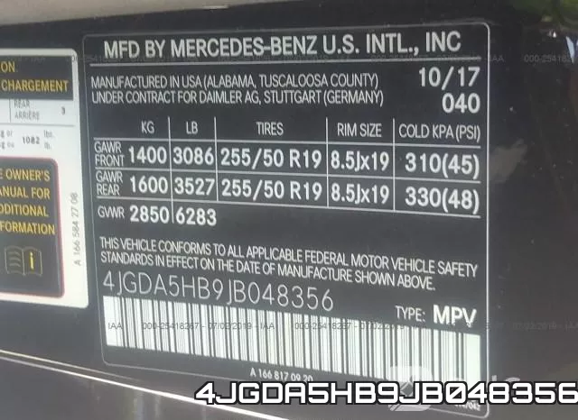 4JGDA5HB9JB048356