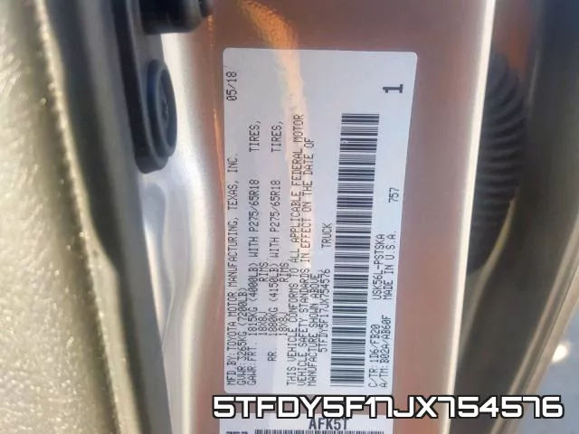 5TFDY5F17JX754576