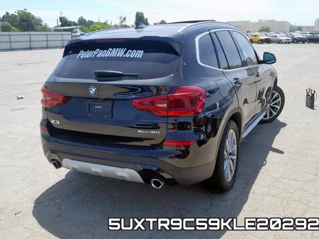 5UXTR9C59KLE20292