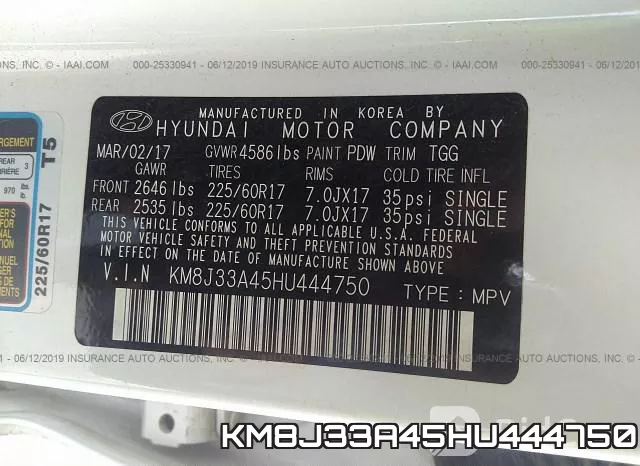 KM8J33A45HU444750