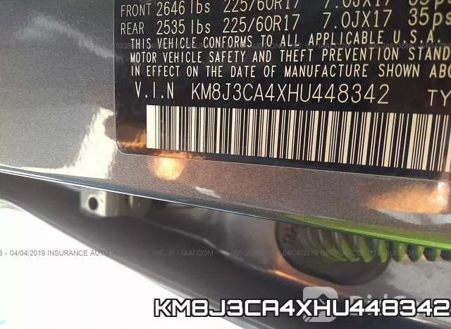 KM8J3CA4XHU448342