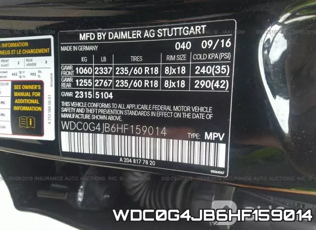 WDC0G4JB6HF159014