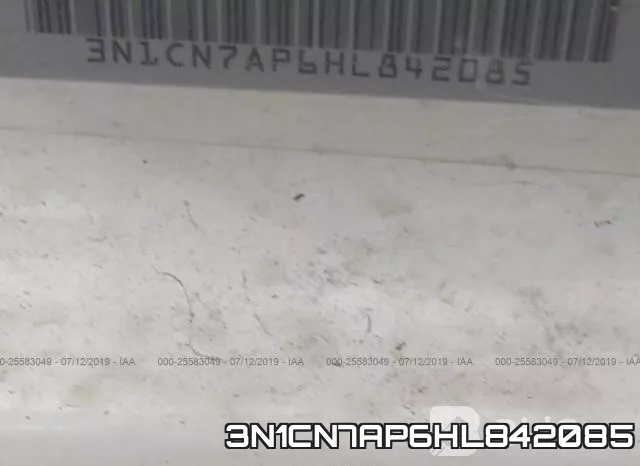 3N1CN7AP6HL842085