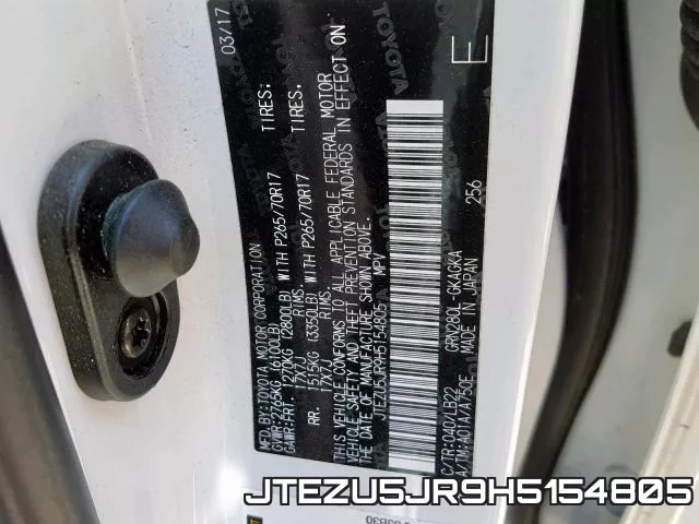 JTEZU5JR9H5154805