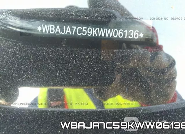 WBAJA7C59KWW06136