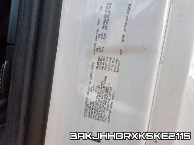 3AKJHHDRXKSKE2115