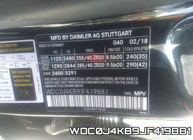WDC0J4KB9JF419881