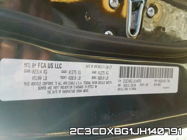 2C3CDXBG1JH140791