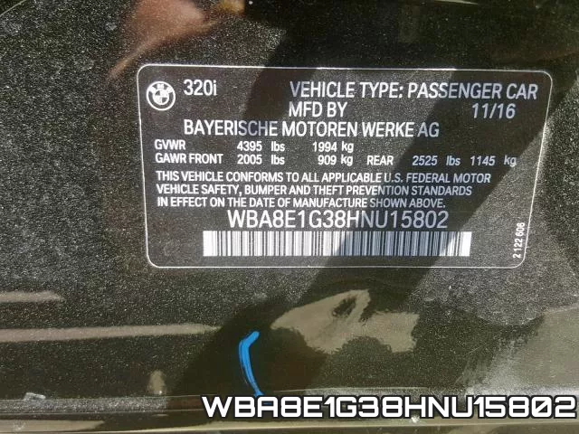 WBA8E1G38HNU15802