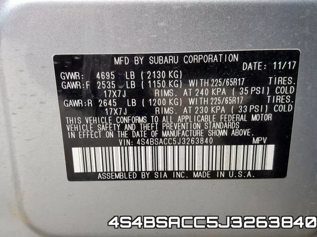 4S4BSACC5J3263840